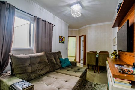 Sala de apartamento à venda com 2 quartos, 45m² em Vila Guaraciaba, Santo André