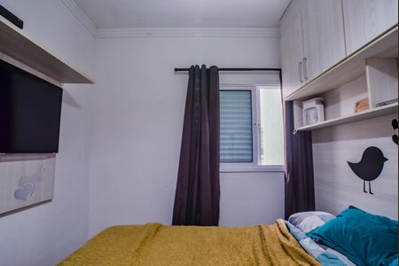 Quarto 2 de apartamento à venda com 2 quartos, 45m² em Vila Guaraciaba, Santo André