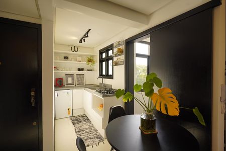 Cozinha de apartamento para alugar com 1 quarto, 50m² em Petrópolis, Porto Alegre
