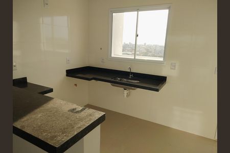 Cozinha de apartamento para alugar com 2 quartos, 48m² em Tibery, Uberlândia