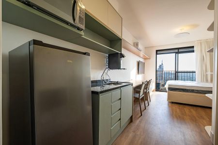 Studio de kitnet/studio para alugar com 1 quarto, 25m² em Pinheiros, São Paulo