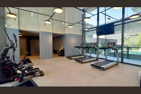 Studio para alugar com 25m², 1 quarto e sem vaga Studio para alugar com 25m², 1 quarto e sem vagaAcademia