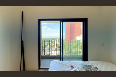Varanda de kitnet/studio para alugar com 1 quarto, 25m² em Pinheiros, São Paulo