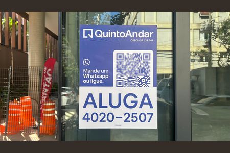 Placa de kitnet/studio para alugar com 1 quarto, 25m² em Pinheiros, São Paulo