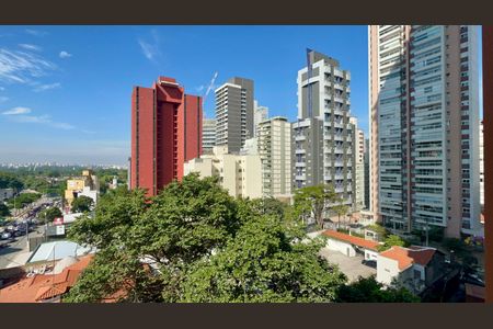 Vista da Varanda de kitnet/studio para alugar com 1 quarto, 25m² em Pinheiros, São Paulo