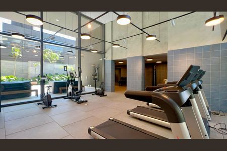 Studio para alugar com 25m², 1 quarto e sem vaga Studio para alugar com 25m², 1 quarto e sem vagaAcademia