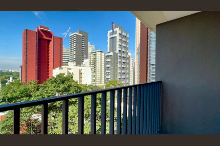 Studio para alugar com 25m², 1 quarto e sem vaga Studio para alugar com 25m², 1 quarto e sem vagaVaranda