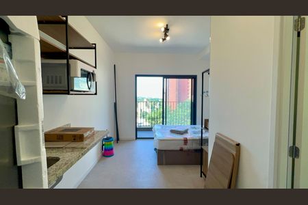 Cozinha de kitnet/studio para alugar com 1 quarto, 25m² em Pinheiros, São Paulo
