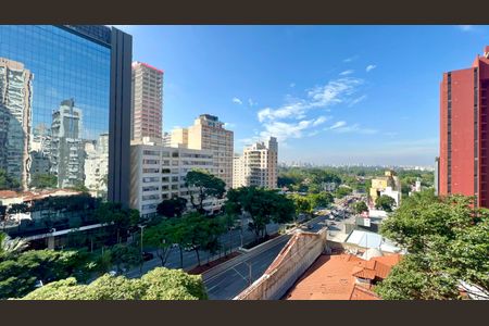 Studio para alugar com 25m², 1 quarto e sem vaga Studio para alugar com 25m², 1 quarto e sem vagaVista da Varanda