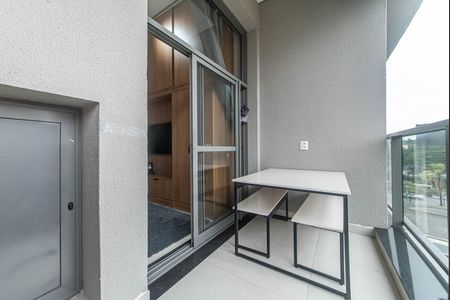 Studio à venda com 36m², 1 quarto e sem vagaVaranda
