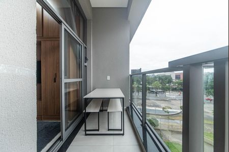 Studio à venda com 36m², 1 quarto e sem vagaVaranda