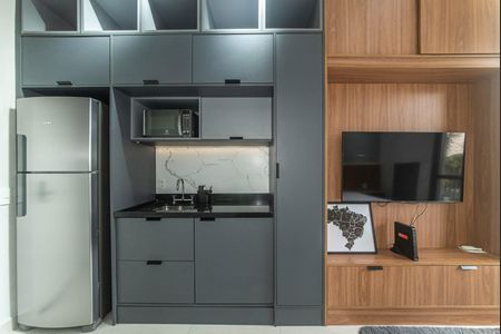 Studio à venda com 36m², 1 quarto e sem vagaCozinha
