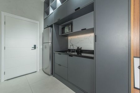 Studio à venda com 36m², 1 quarto e sem vagaCozinha