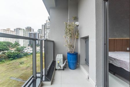 Studio à venda com 36m², 1 quarto e sem vagaVaranda
