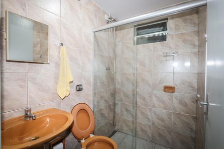 Banheiro de casa para alugar com 2 quartos, 45m² em Vila Morse, São Paulo