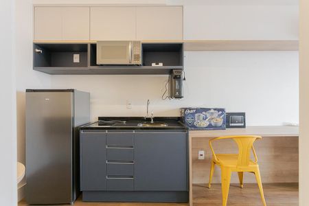 Studio para alugar com 25m², 1 quarto e sem vaga Studio para alugar com 25m², 1 quarto e sem vagaCozinha
