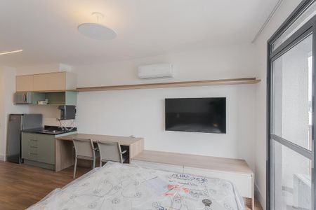 Studio à venda com 25m², 1 quarto e sem vaga Studio à venda com 25m², 1 quarto e sem vagaQuarto