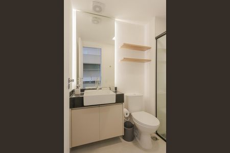 Studio à venda com 25m², 1 quarto e sem vaga Studio à venda com 25m², 1 quarto e sem vagaBanheiro