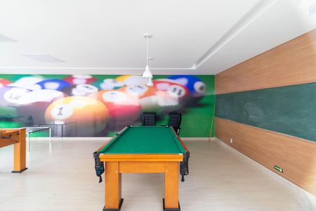 Apartamento para alugar com 43m², 2 quartos e 1 vaga Apartamento para alugar com 43m², 2 quartos e 1 vagaÁrea comum - Salão de jogos