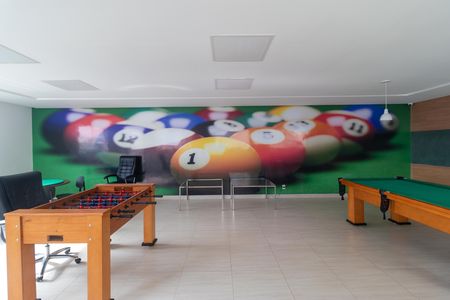 Apartamento para alugar com 43m², 2 quartos e 1 vaga Apartamento para alugar com 43m², 2 quartos e 1 vagaÁrea comum - Salão de jogos
