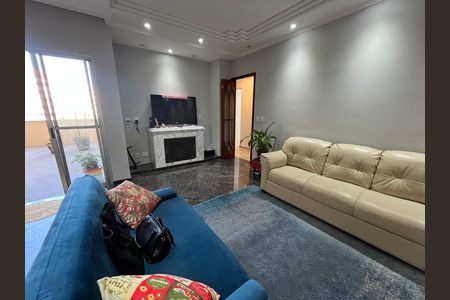 Sala de apartamento para alugar com 3 quartos, 195m² em Vila Amélia, São Paulo