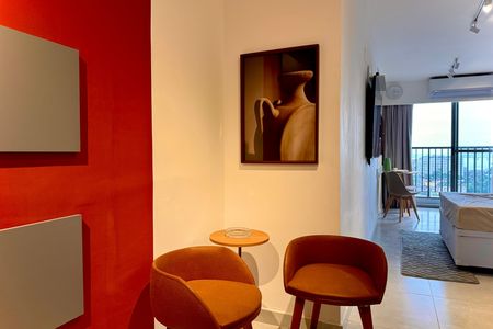 Studio para alugar com 34m², 1 quarto e sem vaga