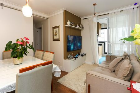 sala  de apartamento à venda com 2 quartos, 63m² em Vila Andrade, São Paulo