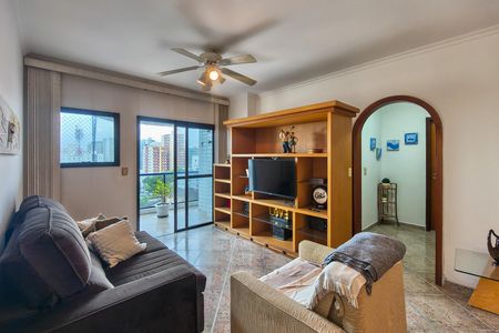Sala de apartamento para alugar com 2 quartos, 149m² em Guilhermina, Praia Grande