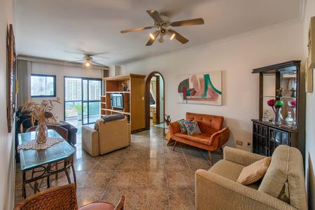 Sala de apartamento para alugar com 2 quartos, 149m² em Guilhermina, Praia Grande