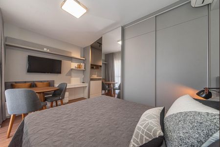 Studio à venda com 25m², 1 quarto e sem vaga Studio à venda com 25m², 1 quarto e sem vagaQuarto