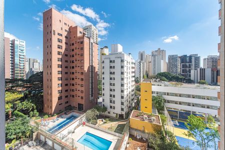 Varanda - Vista de kitnet/studio à venda com 1 quarto, 25m² em Campo Belo, São Paulo