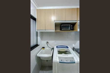 Apartamento para alugar com 35m², 1 quarto e sem vaga Apartamento para alugar com 35m², 1 quarto e sem vagaCozinha e Área de Serviço