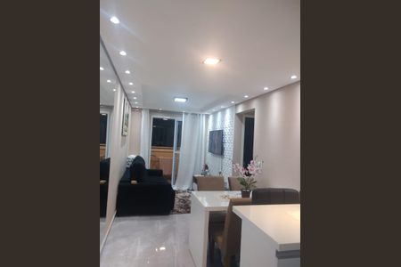 Sala de Jantar de apartamento à venda com 2 quartos, 52m² em Demarchi, São Bernardo do Campo