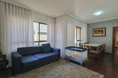 Sala de apartamento para alugar com 3 quartos, 125m² em Buritis, Belo Horizonte