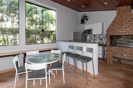 Apartamento para alugar com 33m², 1 quarto e 1 vaga Apartamento para alugar com 33m², 1 quarto e 1 vagaÁrea comum - Churrasqueira