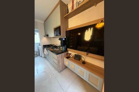 Cozinha de apartamento à venda com 2 quartos, 37m² em Vila California, São Paulo