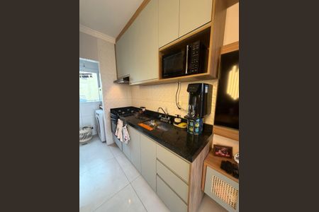 Cozinha de apartamento à venda com 2 quartos, 37m² em Vila California, São Paulo