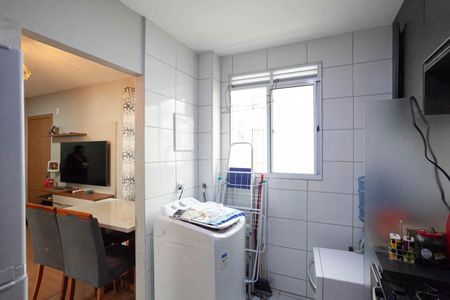 Apartamento à venda com 44m², 2 quartos e 1 vagaCozinha e Área de Serviço
