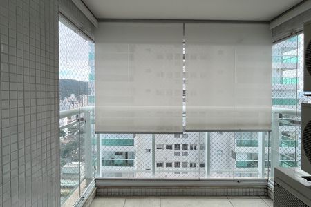Varanda da Sala de apartamento para alugar com 2 quartos, 64m² em Pompéia, Santos