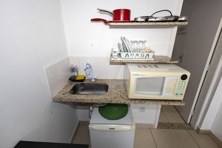 Studio para alugar com 15m², 1 quarto e sem vaga Studio para alugar com 15m², 1 quarto e sem vagaCozinha