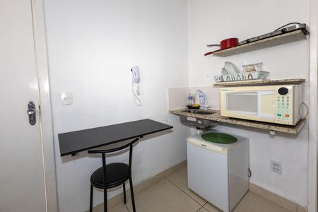 Studio para alugar com 15m², 1 quarto e sem vaga Studio para alugar com 15m², 1 quarto e sem vagaCozinha