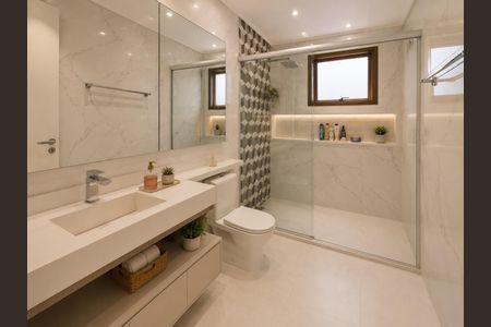 Apartamento para alugar com 97m², 3 quartos e 1 vaga Apartamento para alugar com 97m², 3 quartos e 1 vagaBanheiro 1