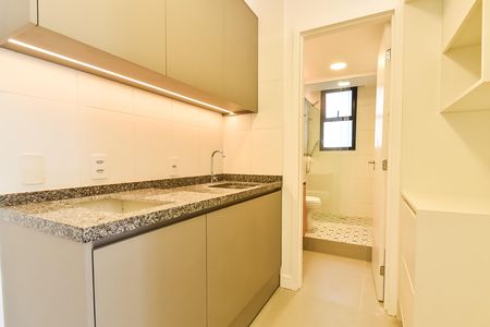 Studio para alugar com 56m², 1 quarto e sem vaga Studio para alugar com 56m², 1 quarto e sem vagaCozinha