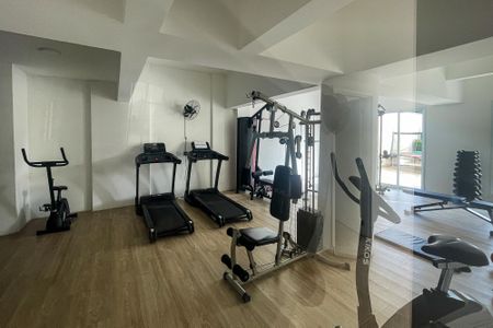 Apartamento para alugar com 58m², 1 quarto e 1 vaga Apartamento para alugar com 58m², 1 quarto e 1 vagaÁrea comum - Academia
