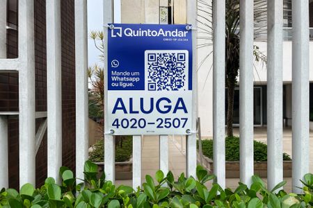 Apartamento para alugar com 58m², 1 quarto e 1 vaga Apartamento para alugar com 58m², 1 quarto e 1 vagaPlaca