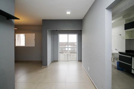 Sala 1 de apartamento para alugar com 1 quarto, 58m² em Jardim Marilu, Cotia