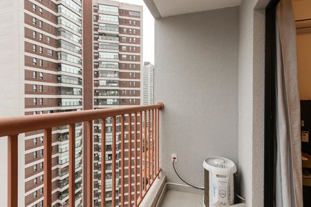 Studio para alugar com 25m², 1 quarto e sem vagaVaranda