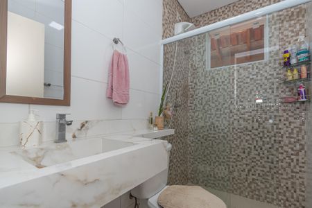 Banheiro  de casa para alugar com 2 quartos, 61m² em Parque Residencial Salerno (nova Veneza), Sumaré