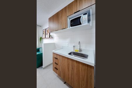 Apartamento à venda com 35m², 2 quartos e sem vaga Apartamento à venda com 35m², 2 quartos e sem vagaCozinha e Área de Serviço