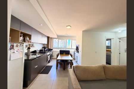 Cozinha de apartamento à venda com 2 quartos, 53m² em Fátima, Canoas